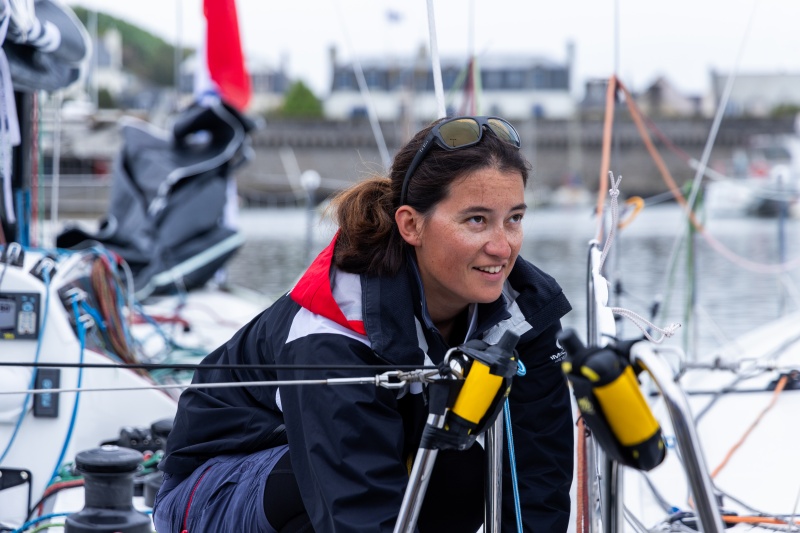 Laure Galley . DMG MORI . Circuit Figaro 2025 : Laure Galley . DMG MORI . Circuit Figaro 2025 © QAPTUR