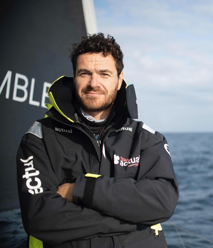 Anthony MARCHAND . Skipper Actual Ultim 4 : Anthony MARCHAND . Skipper Actual Ultim 4 © ©Ronan Gladu / Team Actual